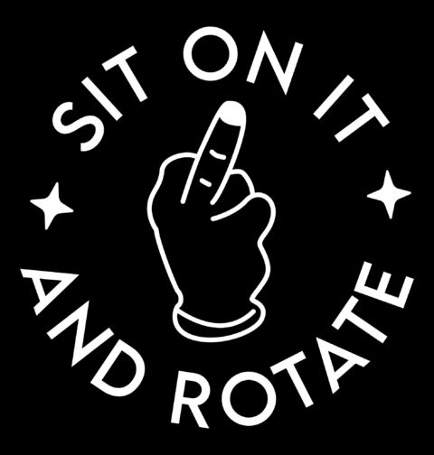 Obrázek produktu Pánské tričko Sedni si na to a otoč se Sit on it and rotate