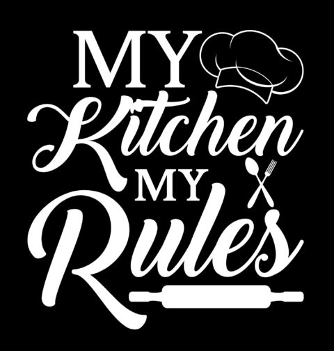 Obrázek produktu Dámské tričko Moje kuchyň, moje pravidla My Kitchen My Rules