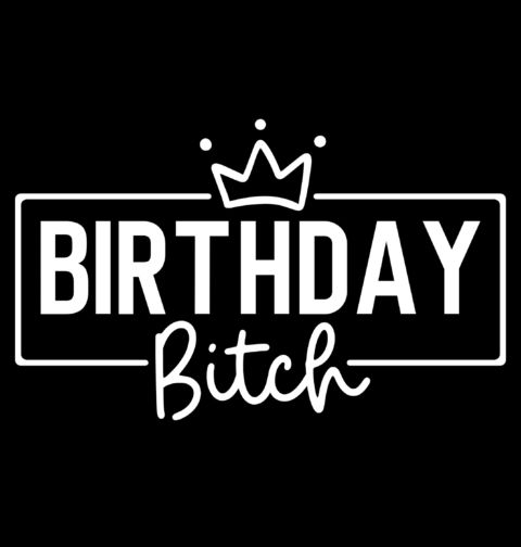 Obrázek produktu Dámské tričko Narozeninová královna Birthday Bitch