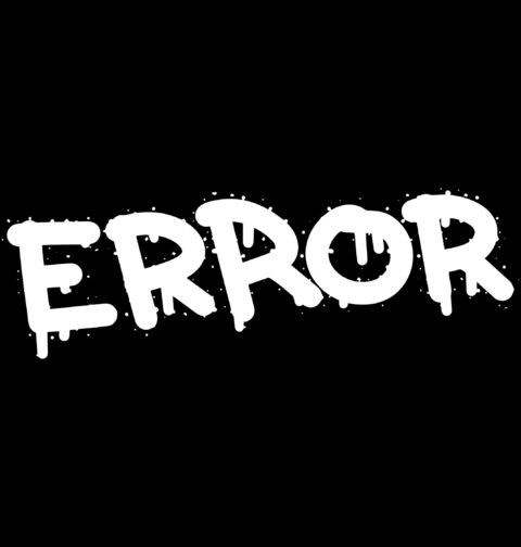 Obrázek produktu Dámské tričko Chyba Error Graffiti