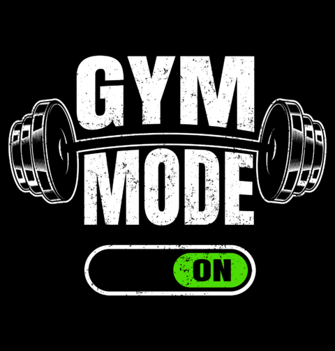 Obrázek produktu Pánská mikina Gym Mode Aktivováno
