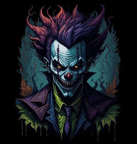 Obrázek produktu Pánské tričko Joker nebo Pennywise Clown