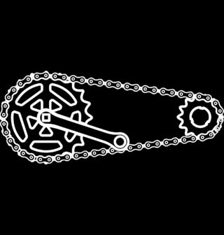 Obrázek 2 produktu Pánské tričko Řetěz Cyklisty Bike Chain
