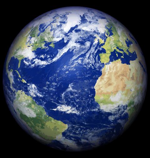 Obrázek produktu Pánské tričko Planeta Země Planet Earth