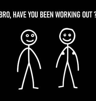 Obrázek 2 produktu Pánské tričko Namakaný Kámoš Bro Have You Been Working Out