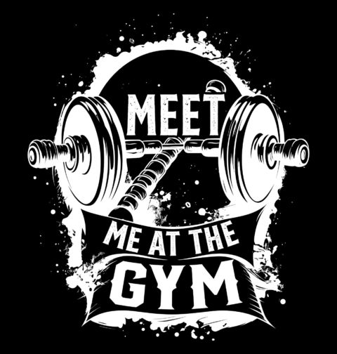 Obrázek produktu Dámské tričko Potkáme se v Posilovně Meet me at the Gym