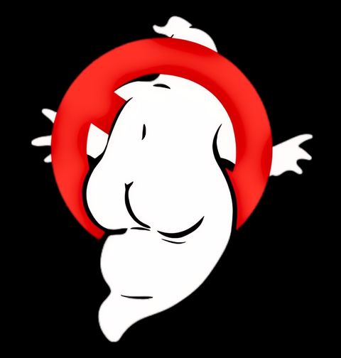 Obrázek produktu Dámské tričko Zadek Ghostbustera