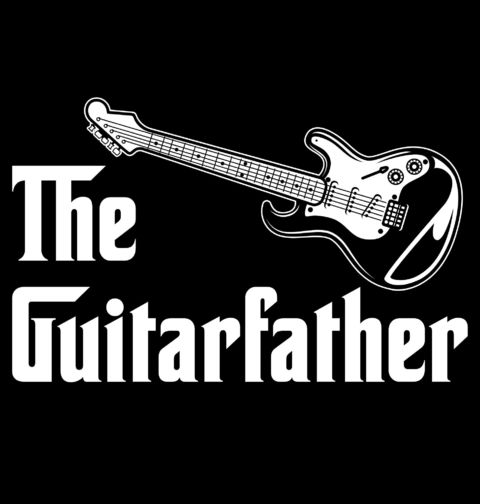 Obrázek produktu Dámské tričko Kmotr Kytar The Guitarfather