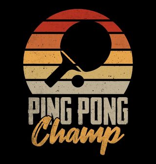 Obrázek 2 produktu Dámské tričko Ping Pong Retro Champ