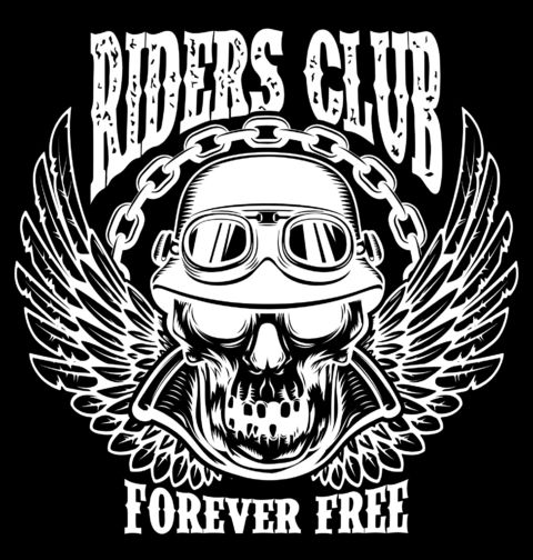 Obrázek produktu Pánské tričko Motorkář Riders Club Forever Free
