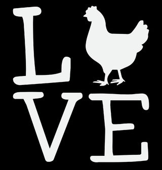Obrázek 2 produktu Pánské tričko Slepičí Láska Chicken Love