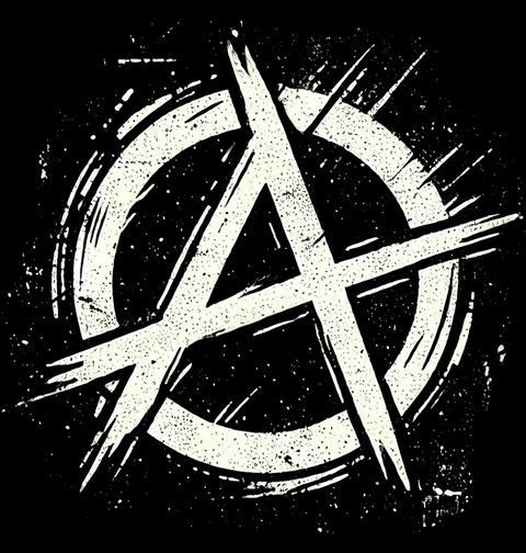 Obrázek produktu Pánské tričko Symbol Anarchie Anarchy Symbol