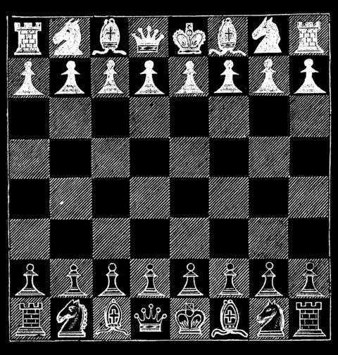 Obrázek produktu Dětské tričko Šachovnice Chessboard