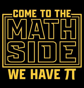 Obrázek 2 produktu Pánské tričko Come To The Math Side We Have Pí (𝝅)