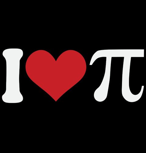 Obrázek produktu Pánské tričko Miluju Pí (𝝅) I Love Pi
