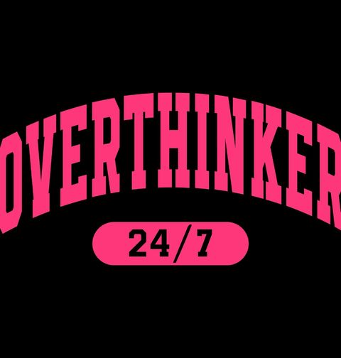 Obrázek produktu Pánské tričko Přemýšlím Nonstop Overthinker 24/7