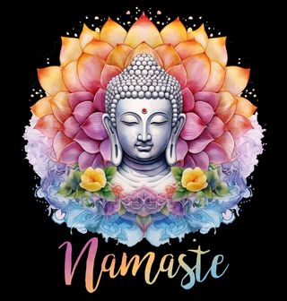 Obrázek 2 produktu Pánská mikina Namaste Buddha