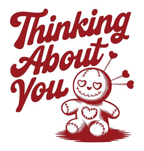 Obrázek produktu Dámské tričko Myslím na tebe Voodoo Panenka Thinking About You