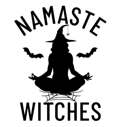 Obrázek produktu Pánské tričko Namaste Čarodějnice Namaste Witches