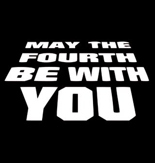 Obrázek 2 produktu Pánské tričko Čtvrtý květen ať je s tebou Star Wars Day