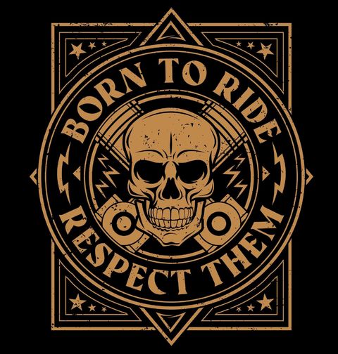 Obrázek produktu Pánská mikina Motorkář Narozený pro Jízdu Born to Ride