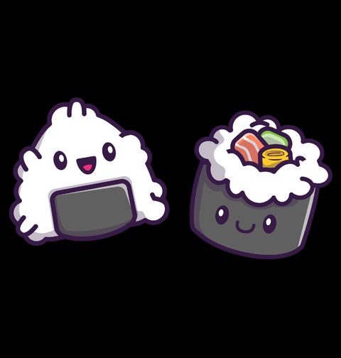 Obrázek produktu Dětské tričko Roztomilé Sushi a Onigiri