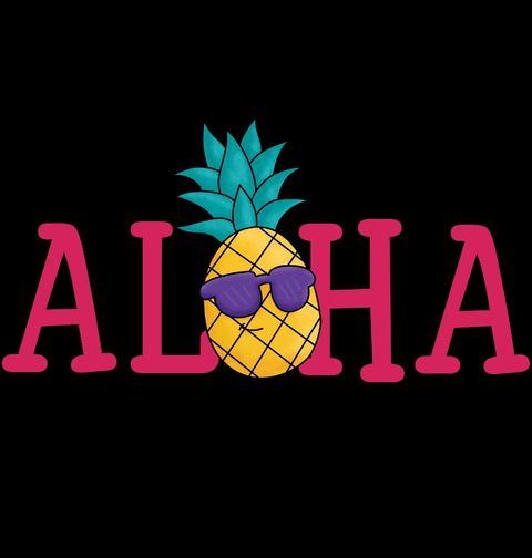 Obrázek produktu Dámské tričko Aloha Ananas