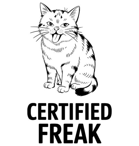 Obrázek produktu Dámské tričko Bláznivá Kočka Certified Freak