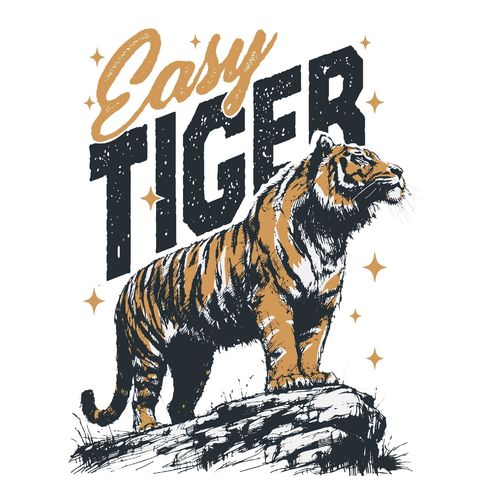 Obrázek produktu Pánské tričko Klídek, tygře Easy Tiger