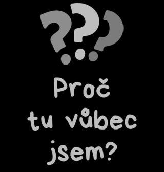 Obrázek 2 produktu Pánská mikina Introvert Proč tu vůbec jsem?