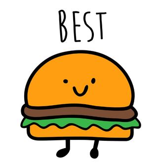 Obrázek 2 produktu Dámské tričko 1/2 Best Friends - Best Burger
