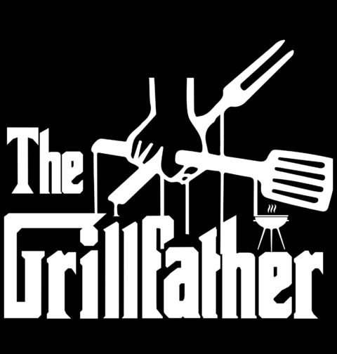 Obrázek produktu Pánská mikina The Grillfather Kmotr grilu