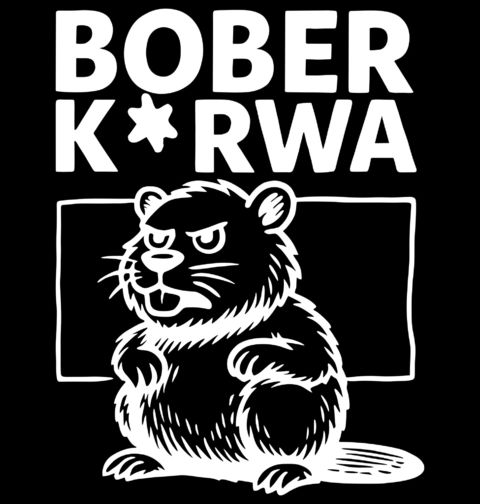 Obrázek produktu Pánské tričko Bober K*rwa