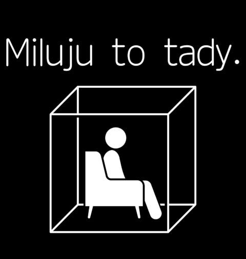 Obrázek produktu Pánská mikina Miluju to tady