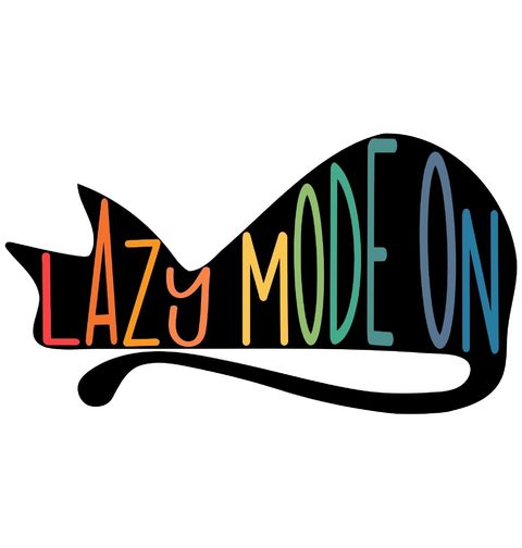 Obrázek produktu Dámské tričko Líná kočka Lazy Mode On