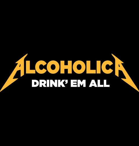 Obrázek produktu Pánské tričko Alcoholica Drink' em all
