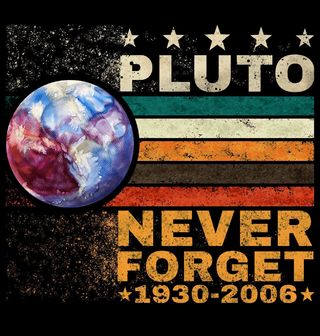 Obrázek 2 produktu Pánské tričko Pluto Navždy v našich srdcích Never Forget