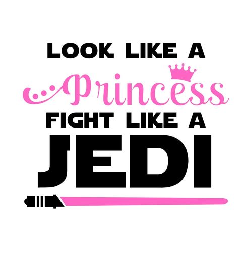 Obrázek produktu Dětské tričko Jedi Princezna Star Wars