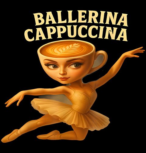 Obrázek produktu Dětské tričko Baletka Ballerina Cappuccina