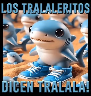 Obrázek 2 produktu Dámské tričko Los Tralaleritos Dicen Tralala!