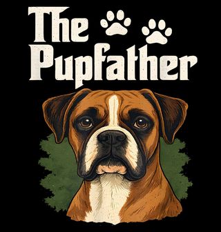 Obrázek 2 produktu Pánské tričko The Pupfather Kmotr Boxer