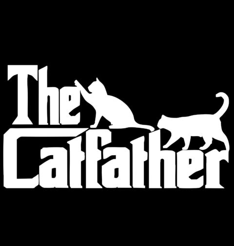 Obrázek produktu Pánské tričko The Catfather Kočičí Kmotr