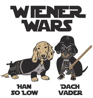 Obrázek 2 produktu Dámské tričko Války Jezevčíků Wiener Wars