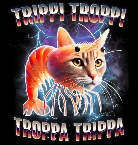 Obrázek produktu Pánské tričko Italský Brainrot Trippi Troppi Troppa Trippa