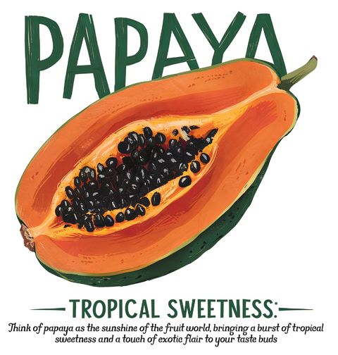 Obrázek produktu Dámské tričko Tropická Papája Tropical Sweetness