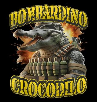 Obrázek 2 produktu Pánská mikina Výsadkář z Bažin Bombardino Crocodilo