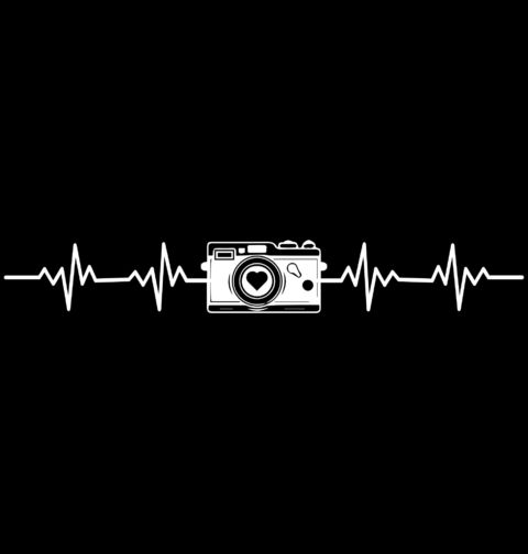 Obrázek produktu Dámské tričko Kardiogram Fotografa