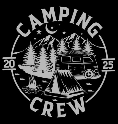 Obrázek produktu Dámské tričko Camping Crew 2025