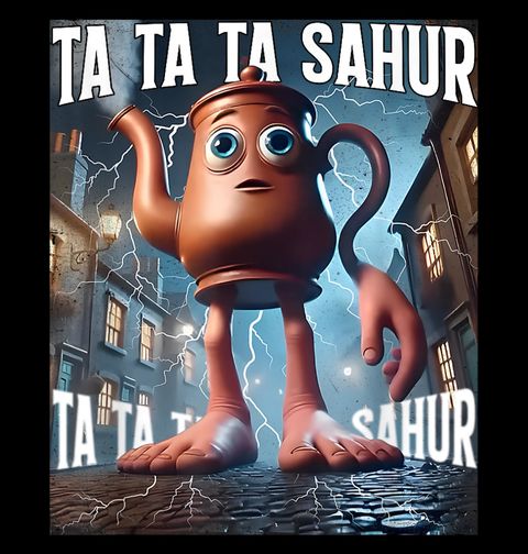 Obrázek produktu Pánská mikina Italský Brainrot Ta Ta Ta Sahur