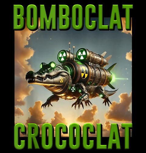 Obrázek produktu Pánské tričko Radioaktivní Bomboclat Crococlat
